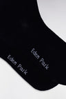 Pack of 2 pairs of navy socks in stretch cotton blend
