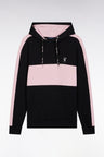Relaxed-fit New Zealand black cotton hoodie