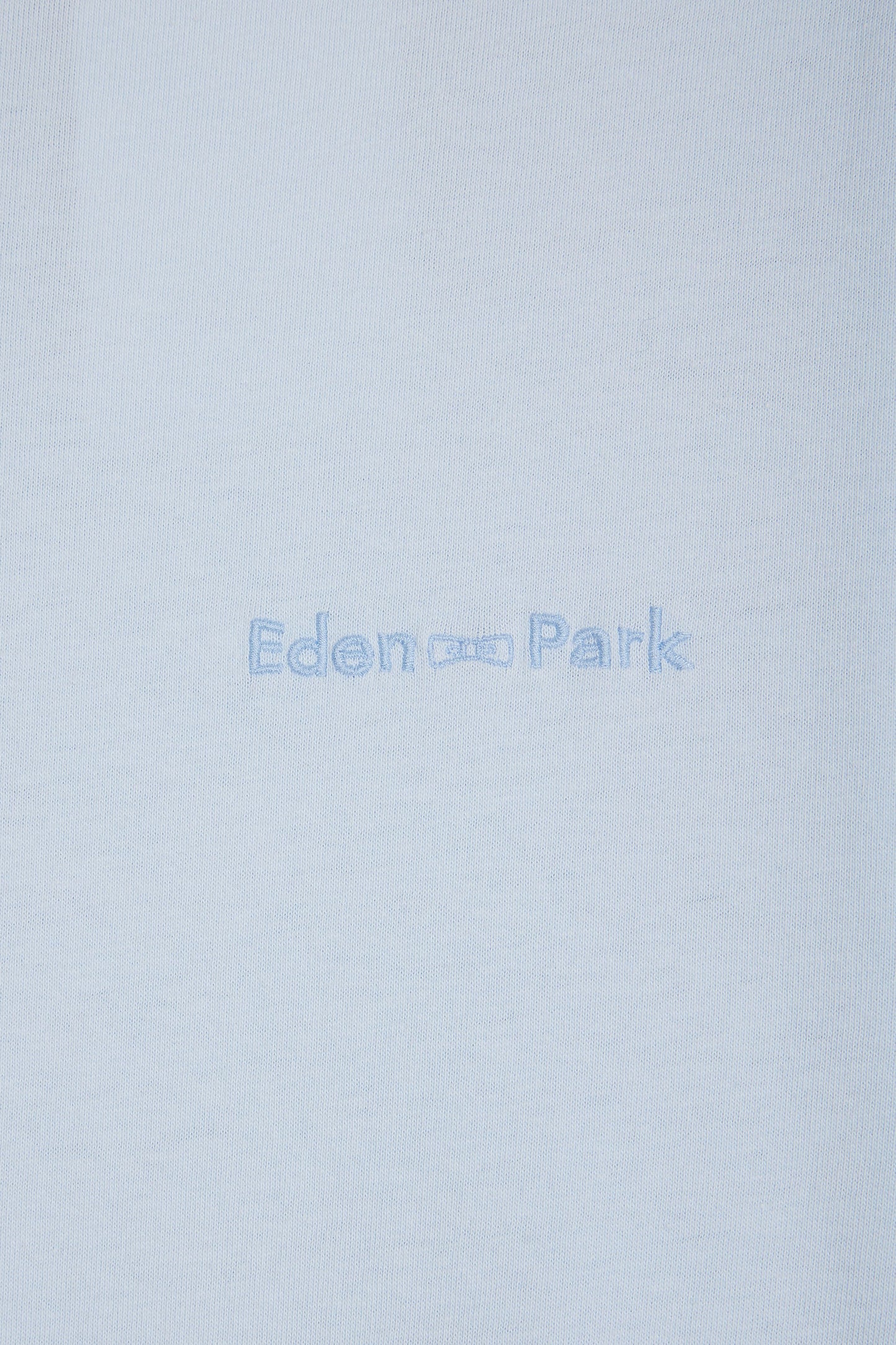 Relaxed-fit sky blue overdyed cotton T-shirt