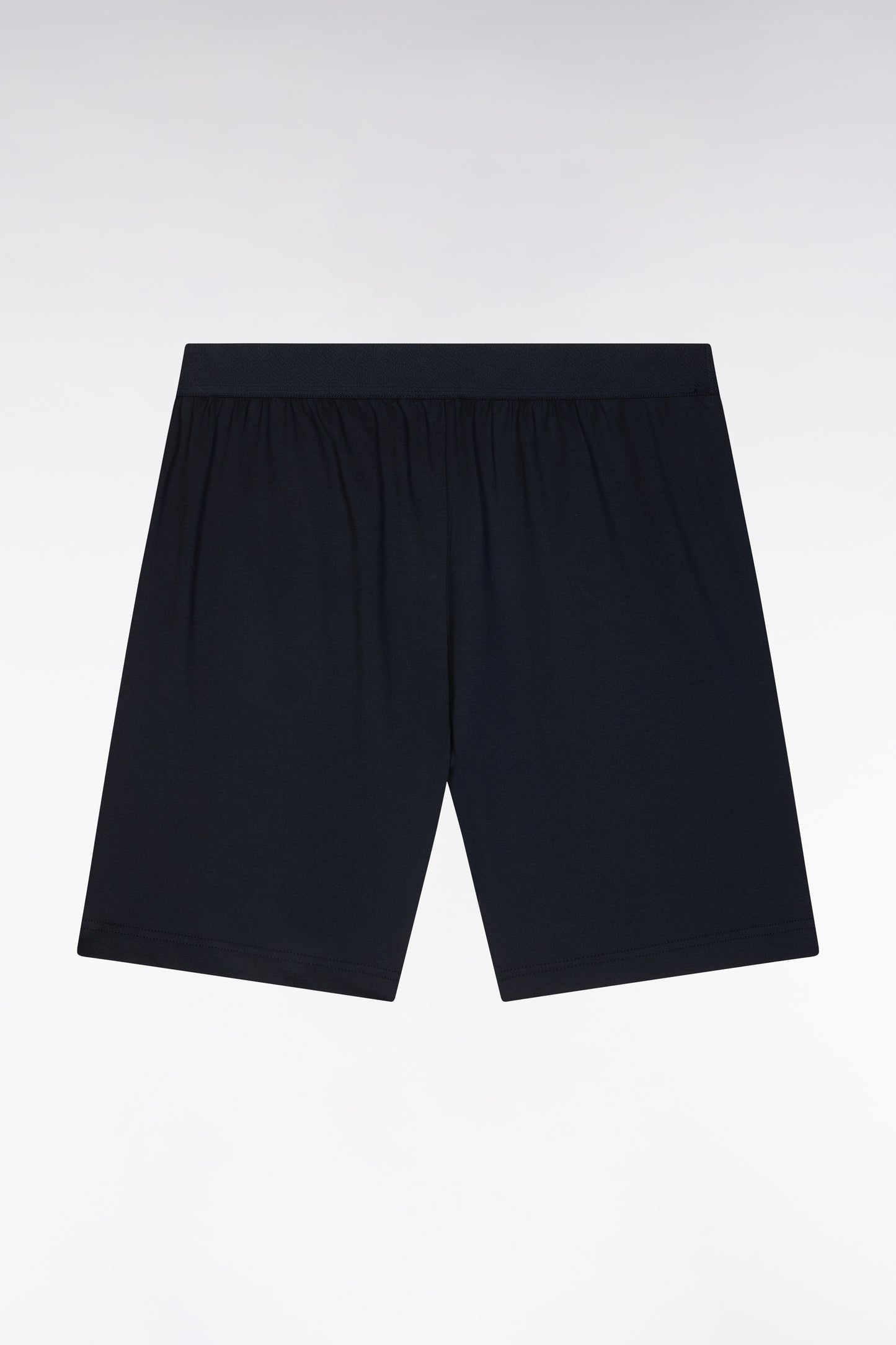 Short cotton jersey pyjamas Pink T-shirt Navy shorts