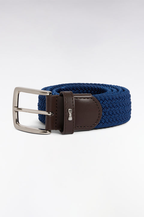 Ceinture textile élastiquée marine - Image 1