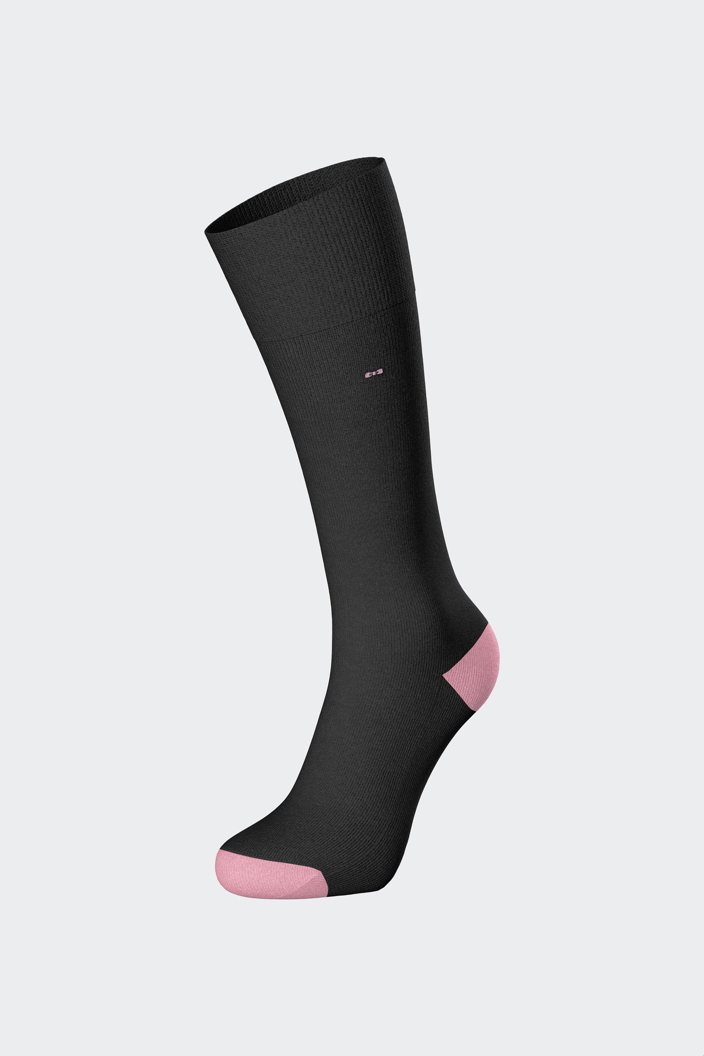 Pair of black cotton blend socks