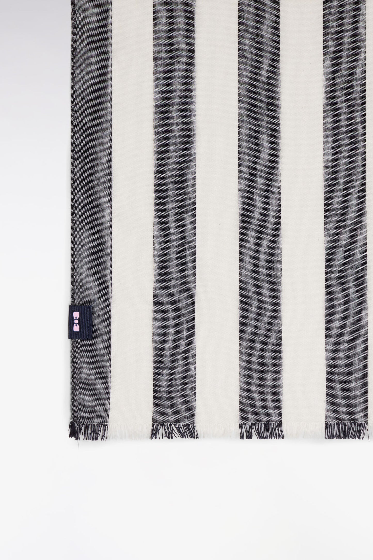 Sky cotton blend scarf