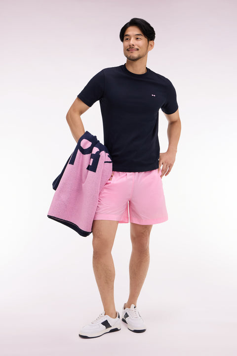 Maillot de bain uni rose - Image 1