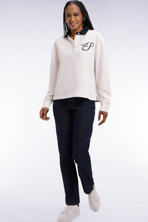 Jean en denim brut coupe regular - Image 1