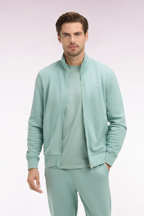 Chemise droite en lin vert d'eau - Image 3