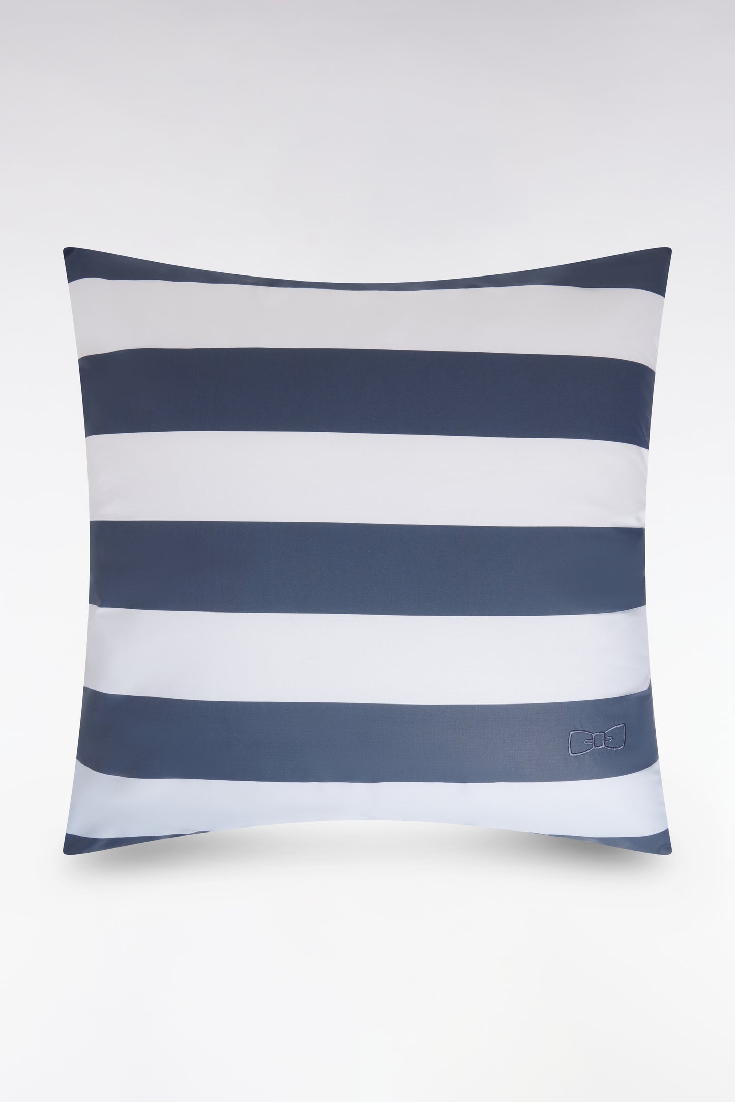 Navy cotton pillowcase