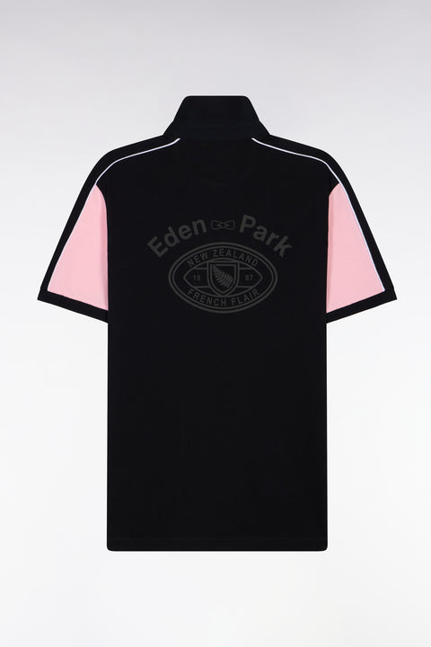 Maillot à manches courtes Nouvelle Zélande en coton rose coupe regular - Image 2