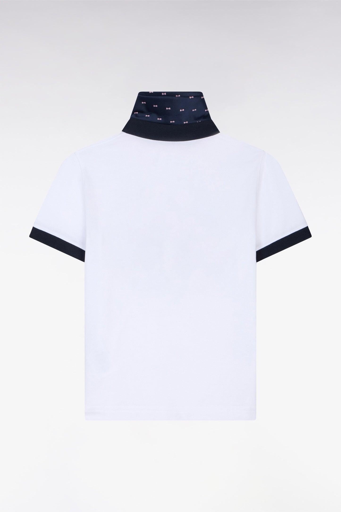 White Pima Cotton Short Sleeve Jersey