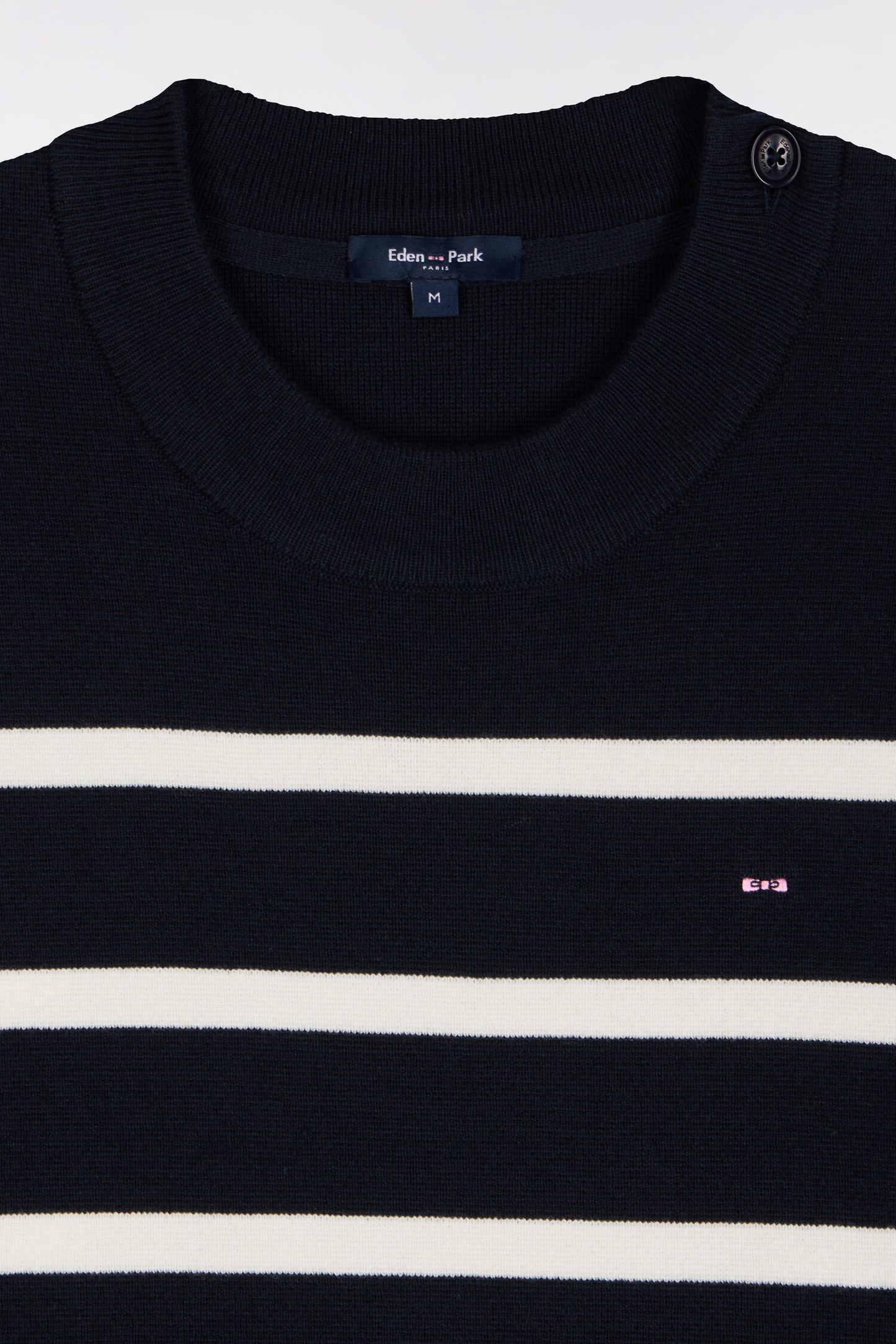 Milano navy cotton sailor sweater oversized cut