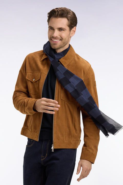 Brown suede velvet jacket - Image 1