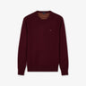 Burgundy wool mix jumper