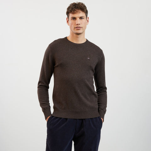 Brown wool mix jumper - Image 3