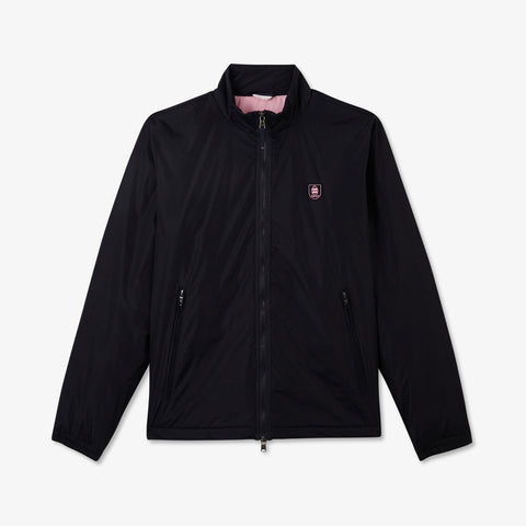 Dark blue quilted jacket - Image 2