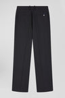 Relax anthracite grey checked trousers