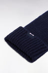 Navy wool gloves