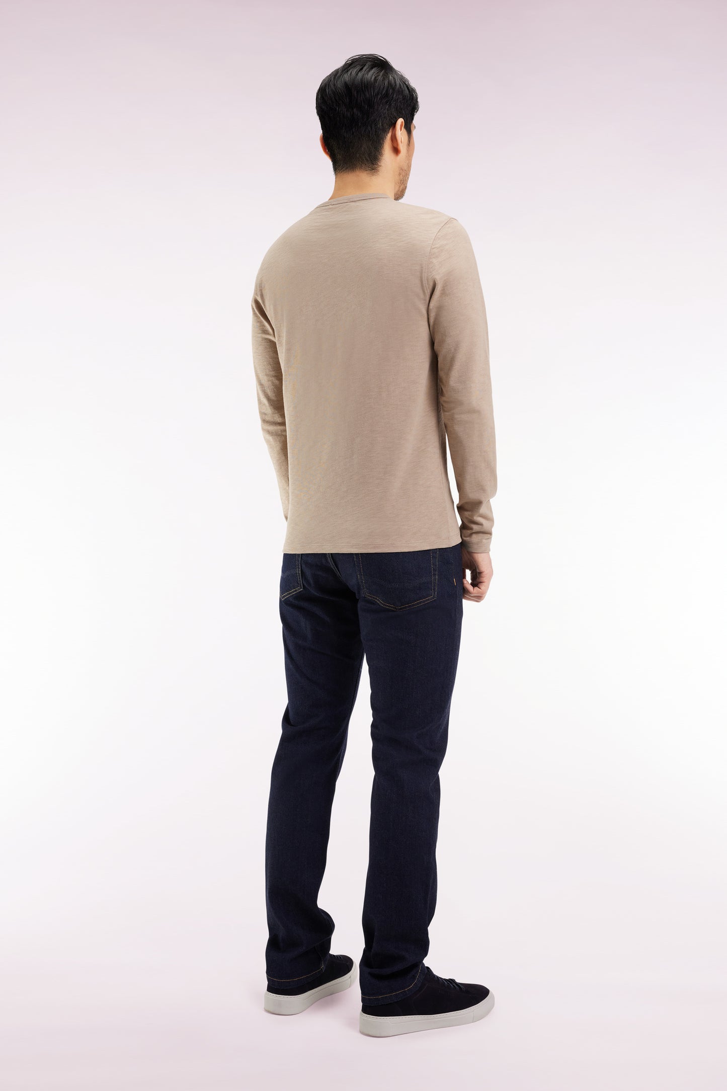 Jean 5 poches en denim stretch brut coupe Regular
