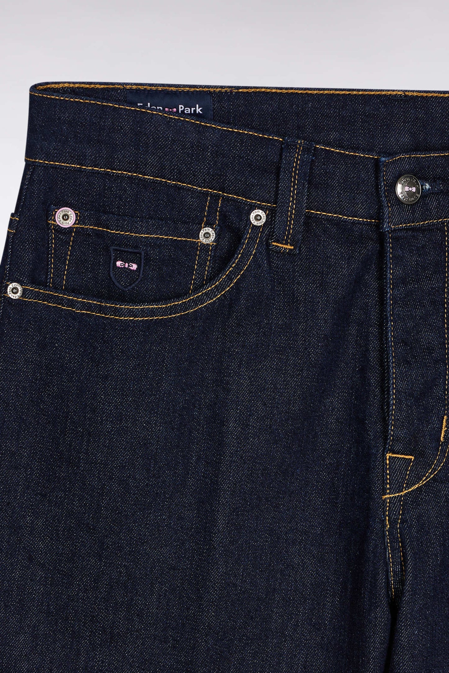 Jean 5 poches en denim stretch brut coupe Regular