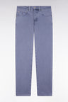 5-pocket jeans in beige stretch cotton
