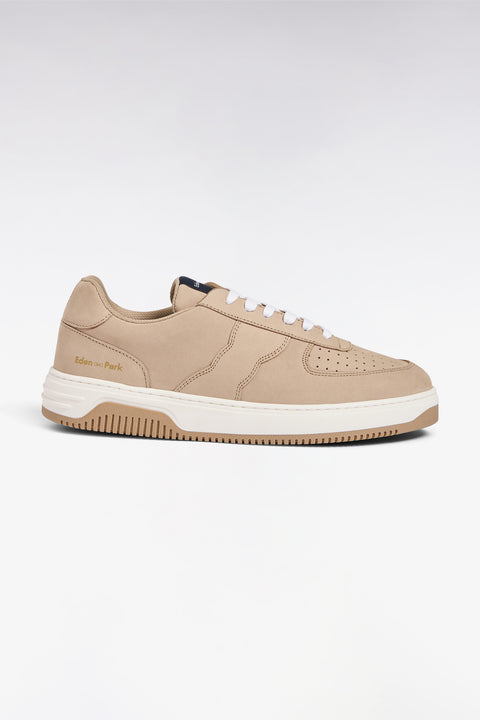 Sand suede sneakers - Image 1