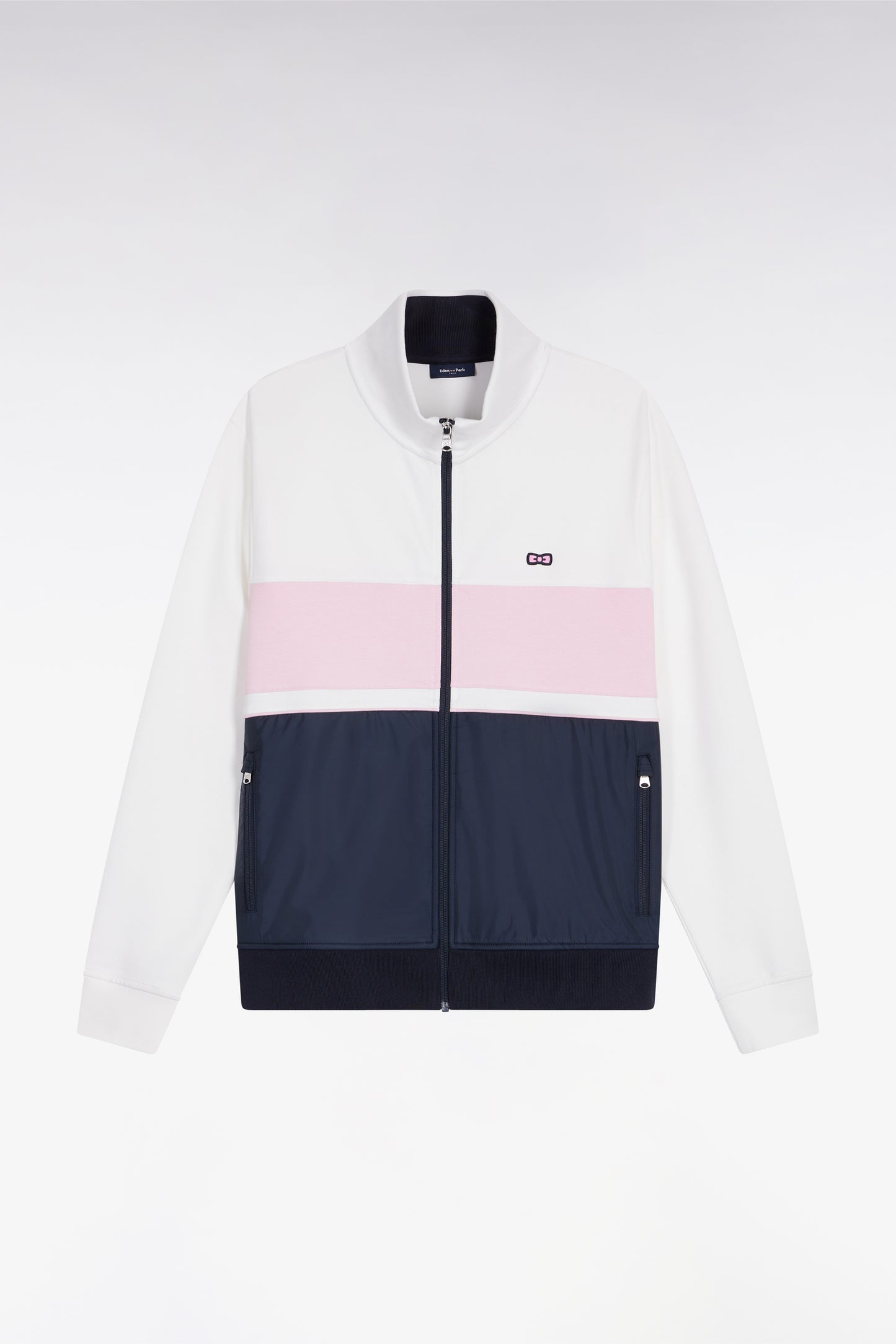 Pink cotton blend sweatshirt