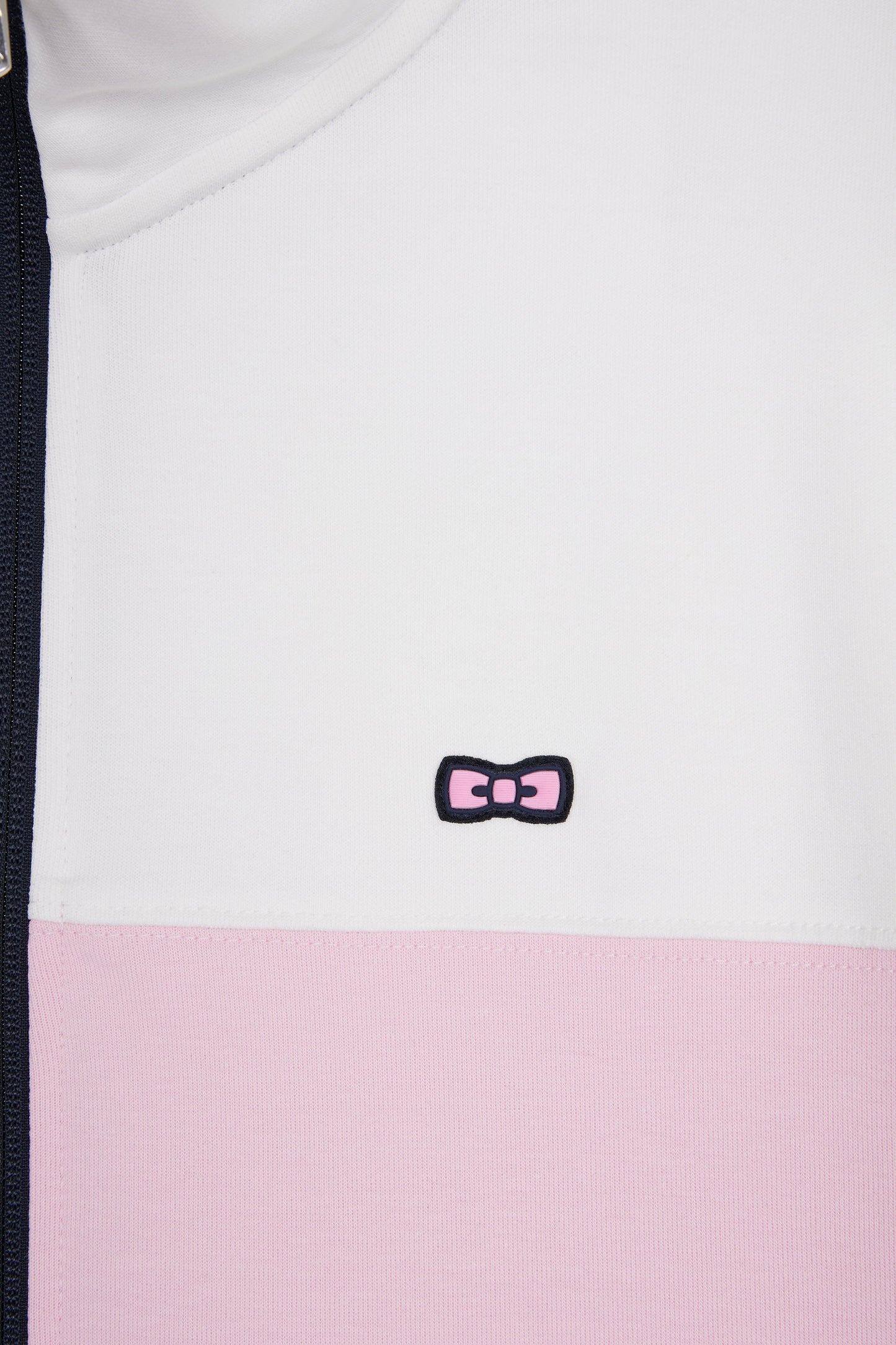 Pink cotton blend sweatshirt