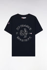 XV de France navy short-sleeved T-shirt