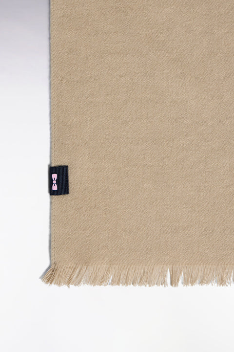 Light camel marl scarf - Image 2