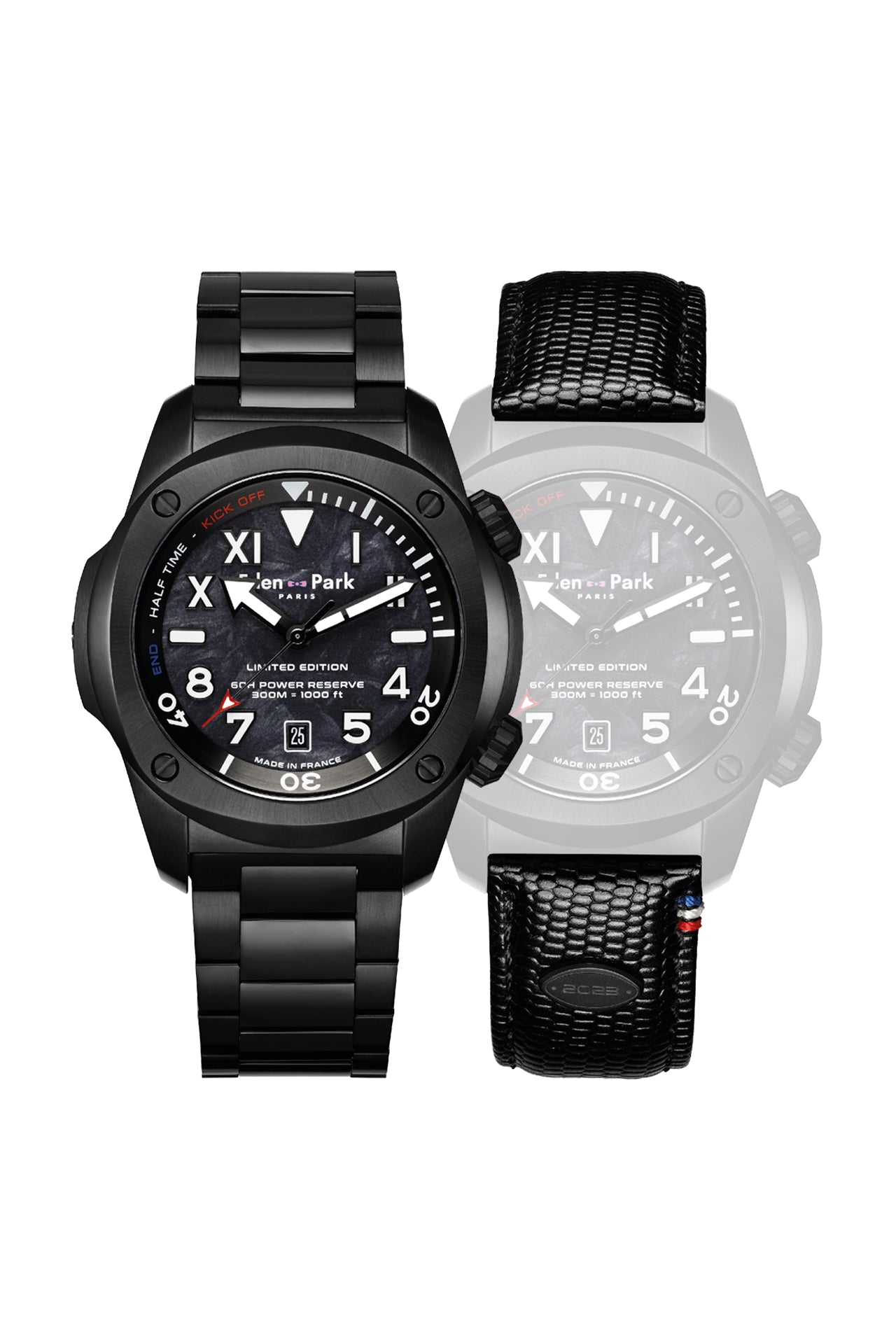 Montre automatique Chronograph Noire