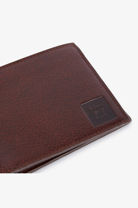 Dark brown leather wallet - Image 3