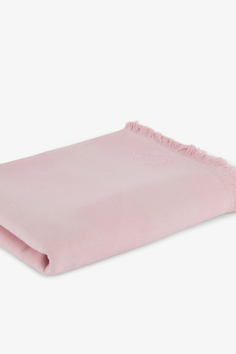 Striped pink hammam towel - Image 2
