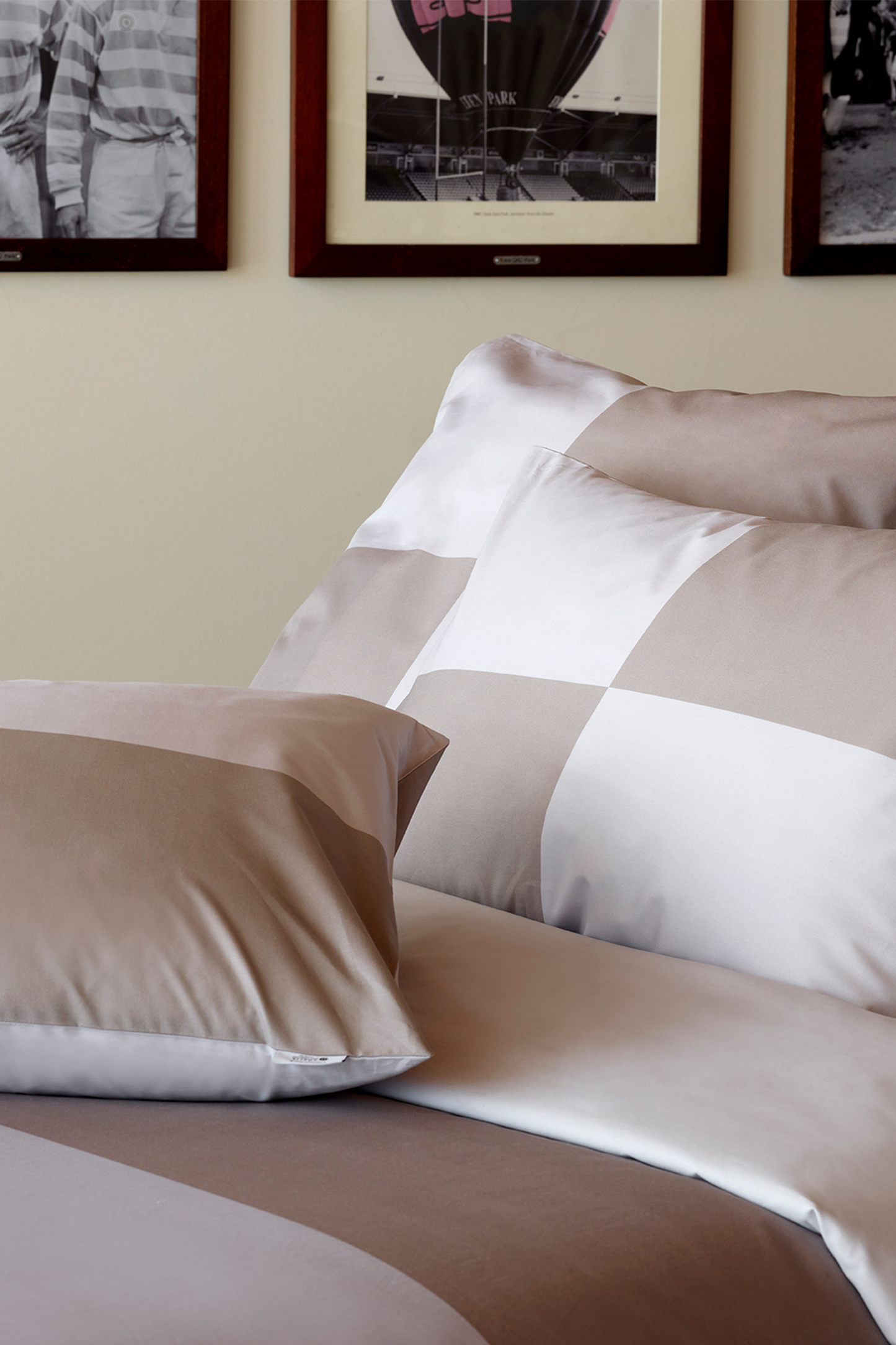 Comforter cover cut and sewn grey - Beau plongeon