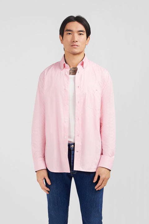 Pink cotton shirt - Image 3