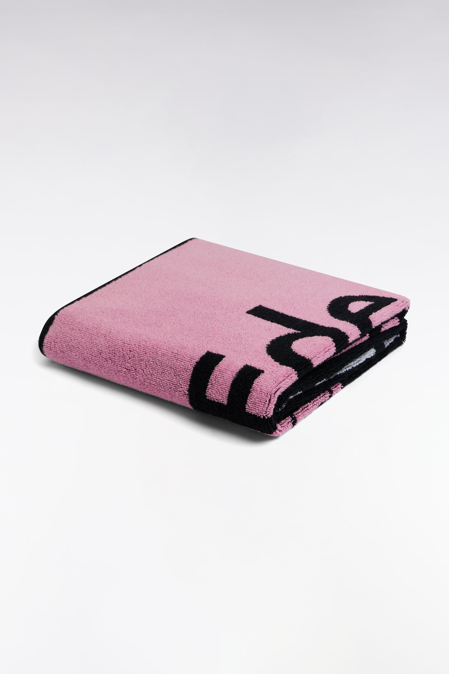 Eden Park logo pink beach towel in cotton