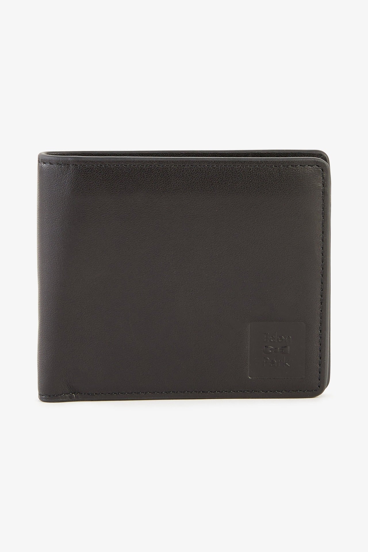 Black leather Italian wallet - Image 1