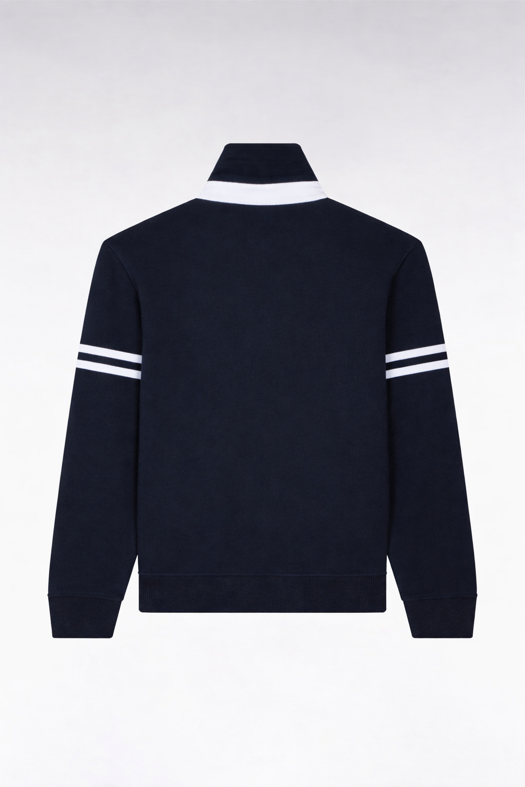 Navy cotton jersey sweatshirt