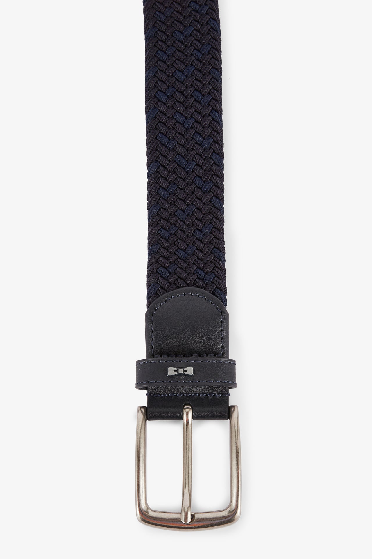 Navy blue braided belt