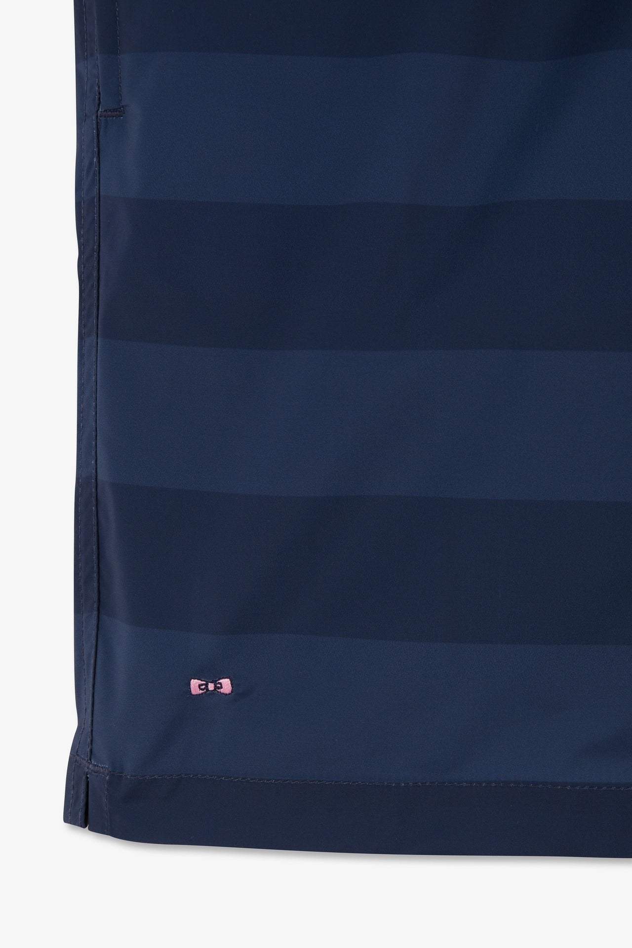 Navy blue swim shorts