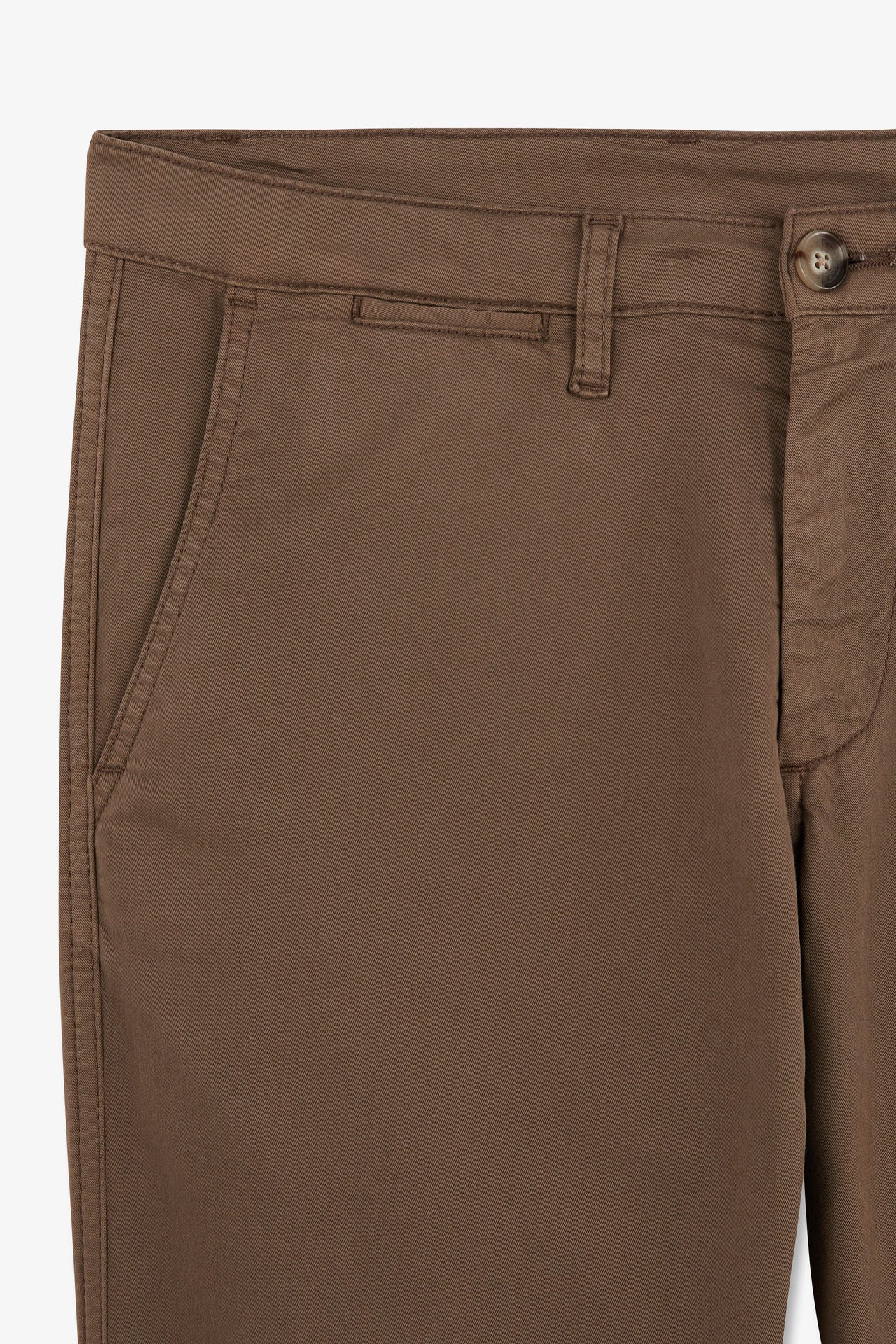 Pantalon chino marron - Image 6