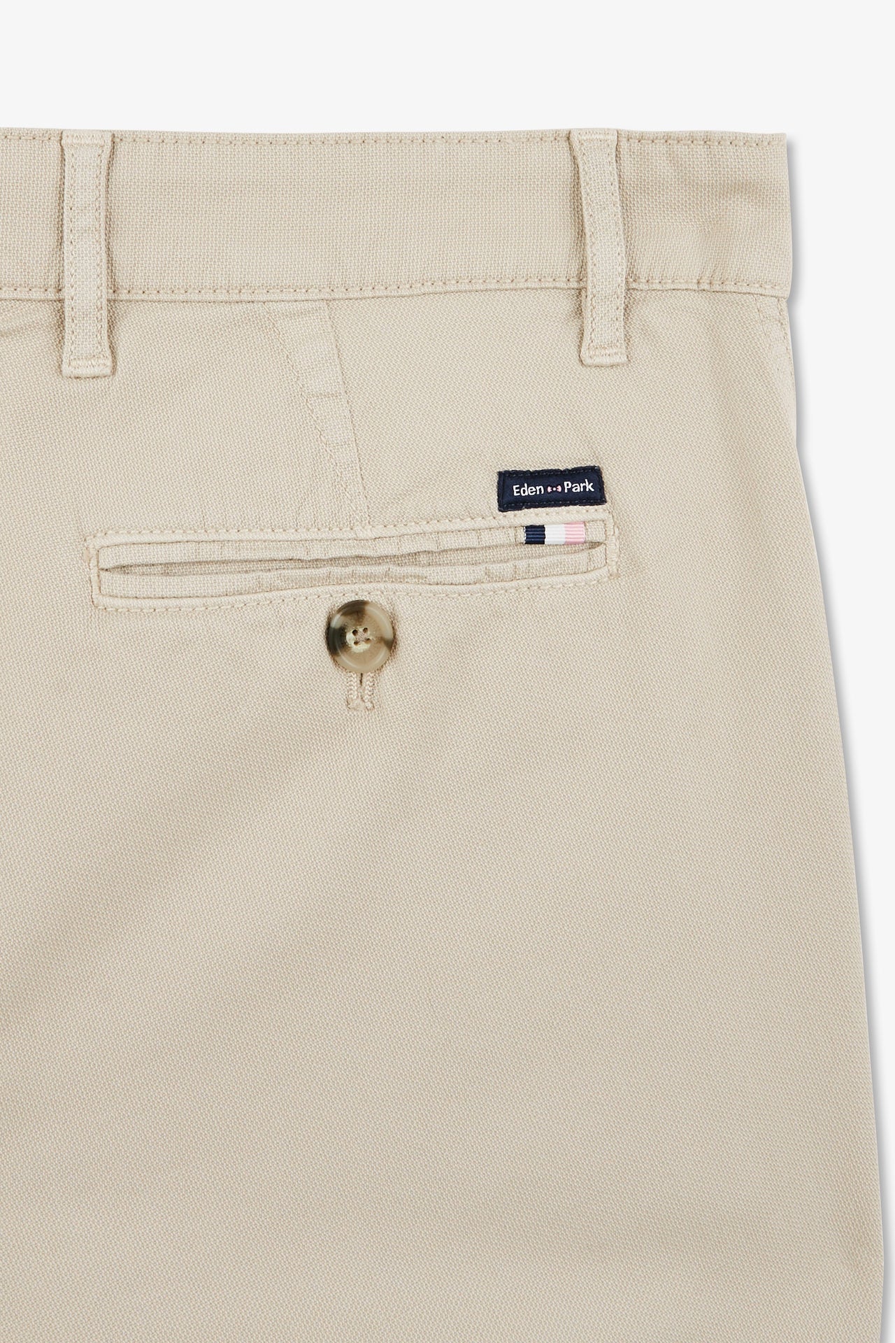 Pantalon chino sans plis beige - Image 7