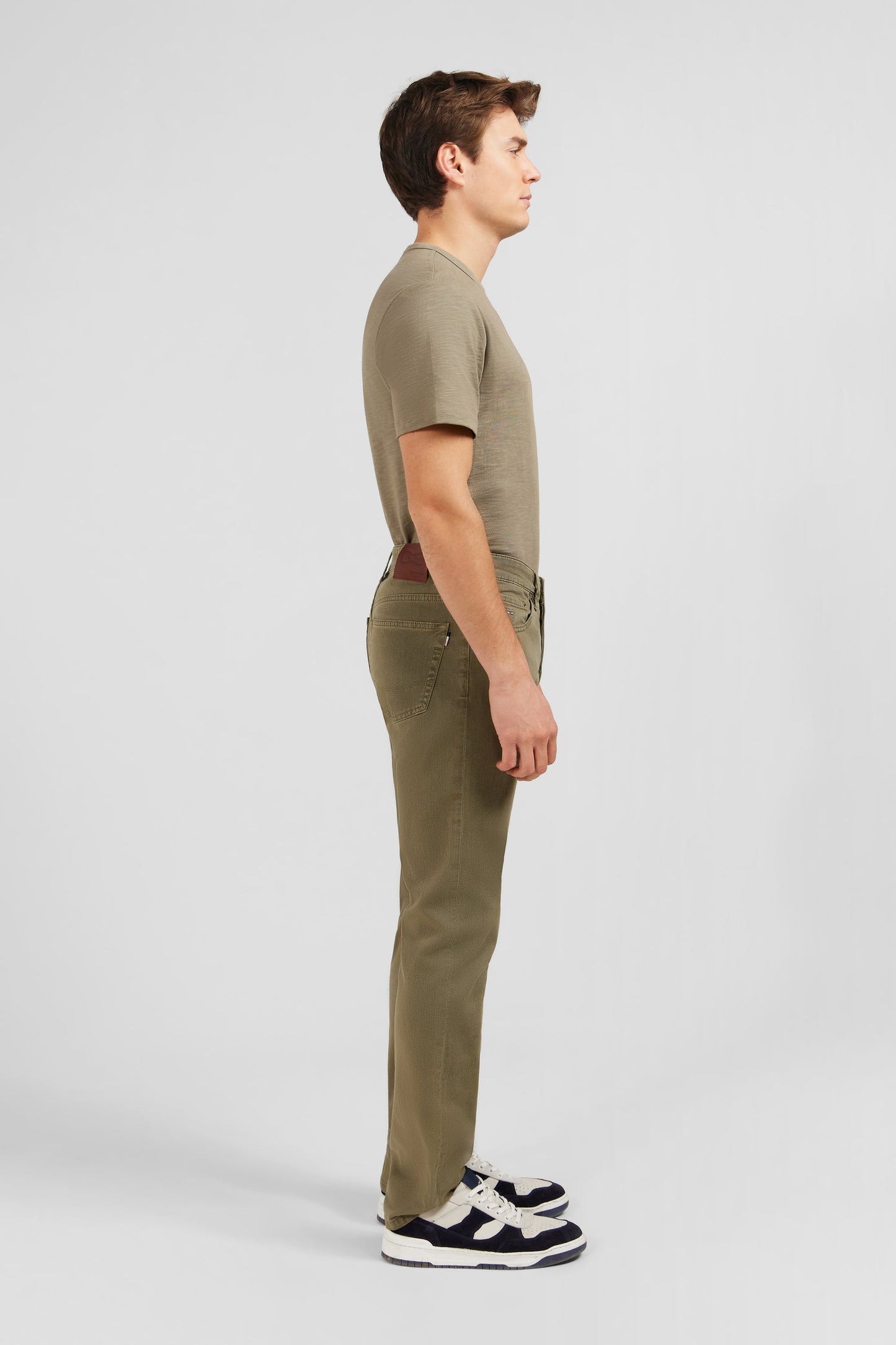 Pantalon droit beige - Image 3