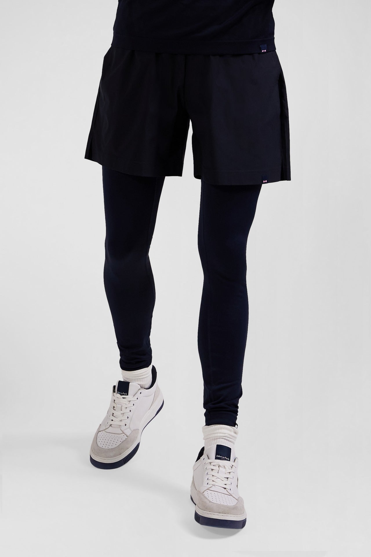 Navy blue sports shorts