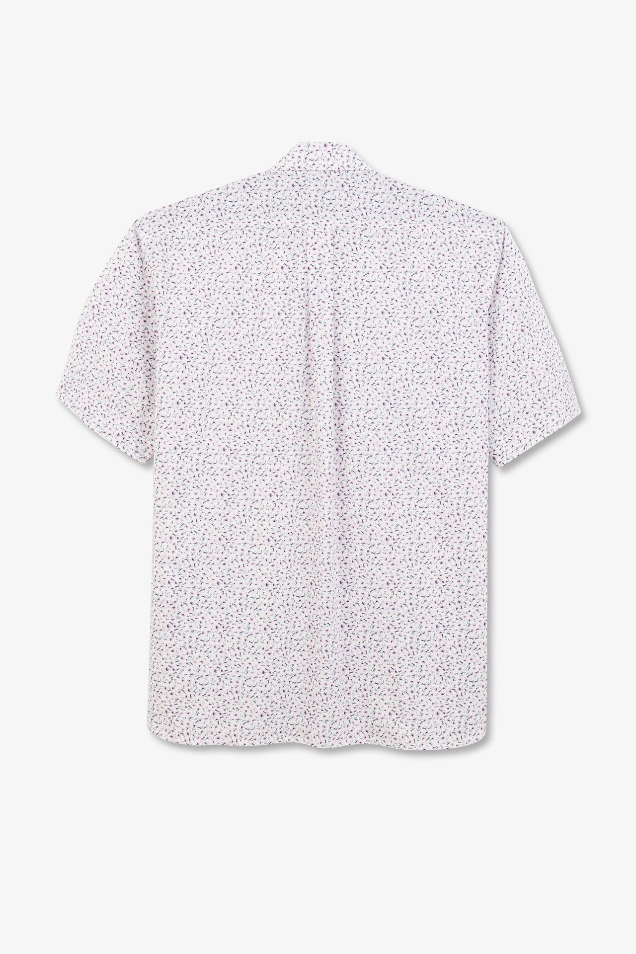 White shirt with exclusive floral print - Image 5