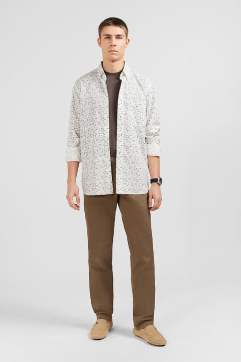 White shirt with exclusive circle print - Image 1