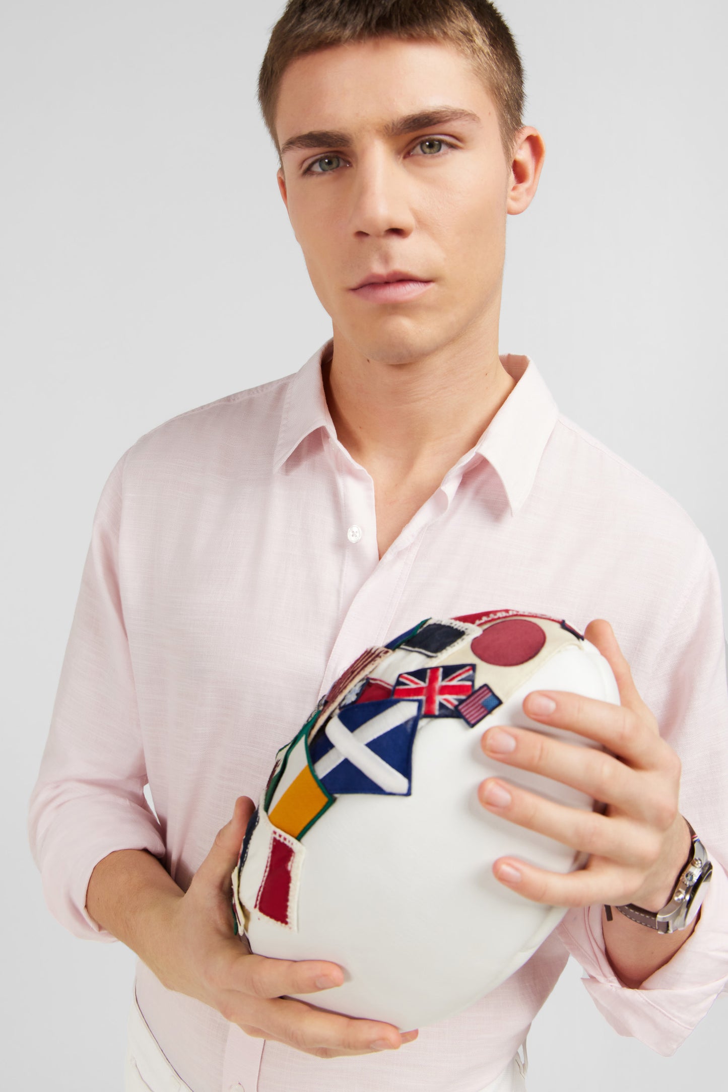 Plain pink shirt