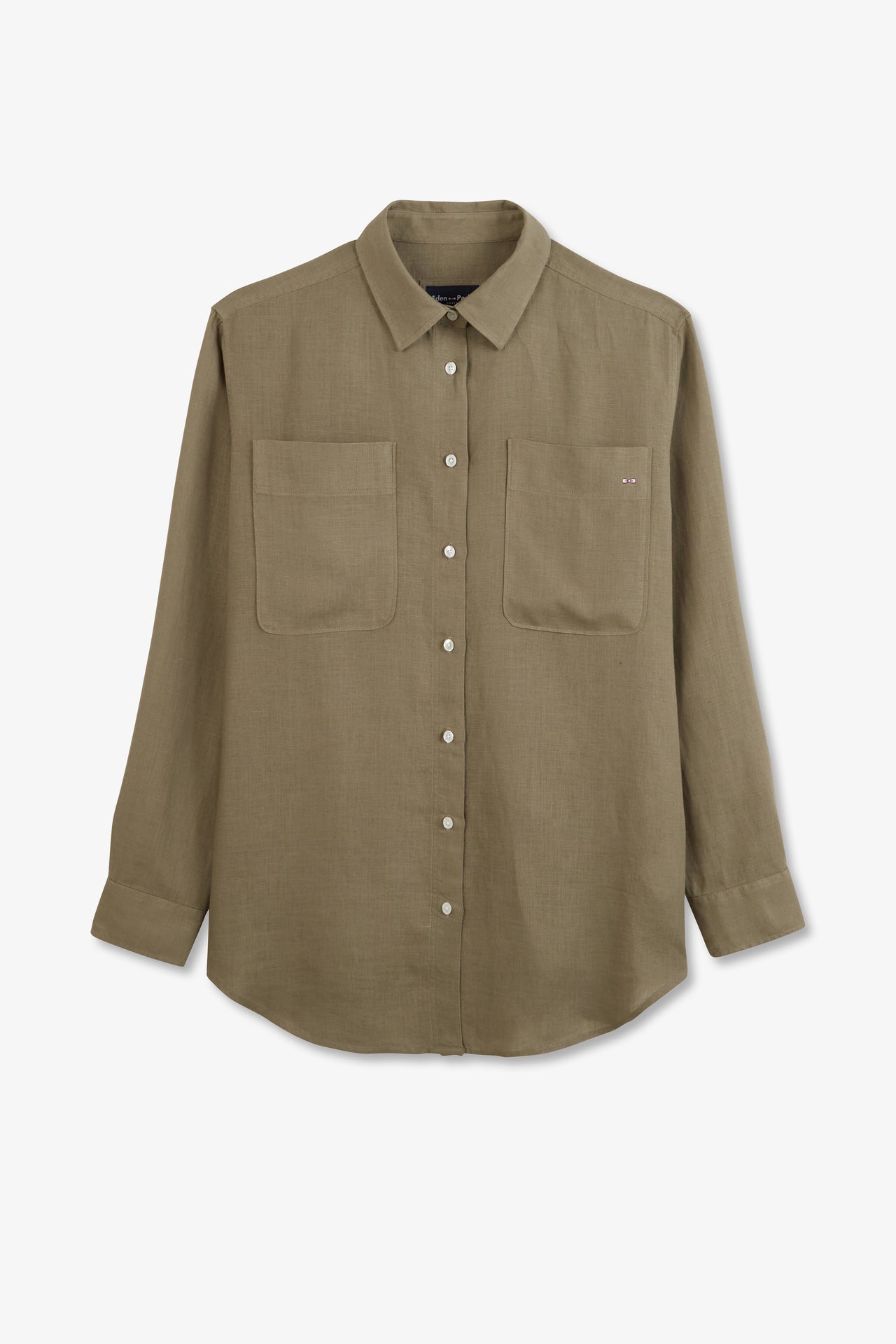 Plain khaki blouse