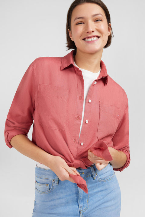 Plain brick blouse - Image 3