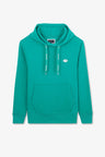 Plain green hoodie