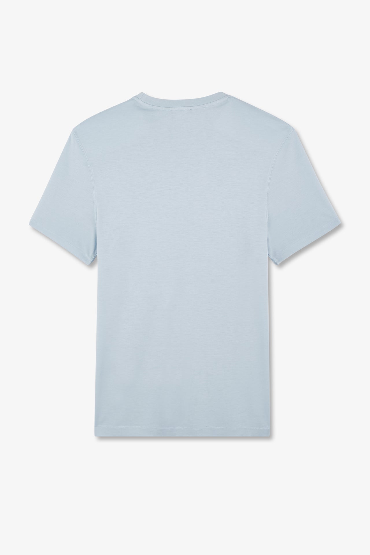 T-shirt bleu ciel à manches courtes - Image 5