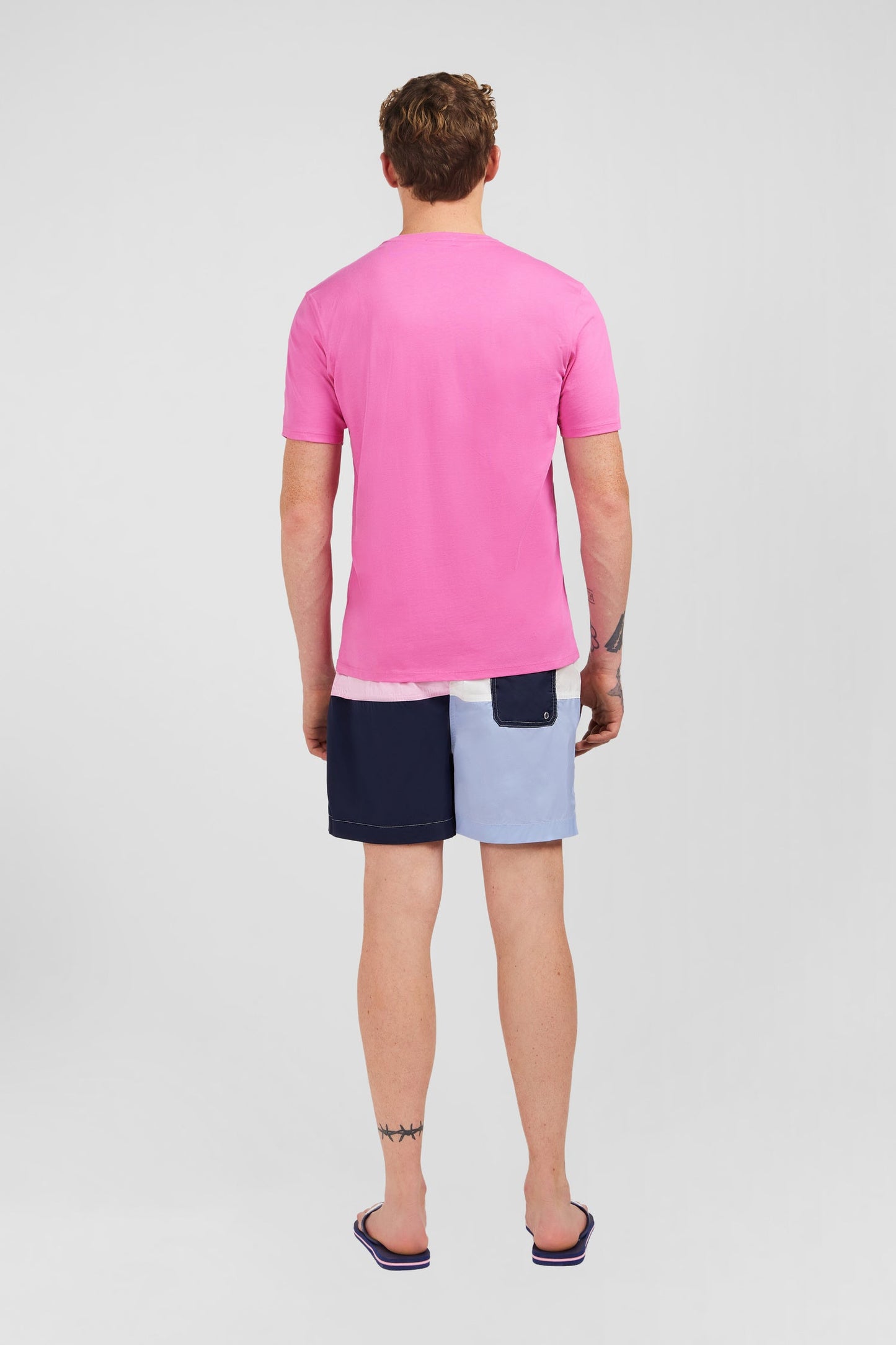 T-shirt rose à manches courtes - Image 4